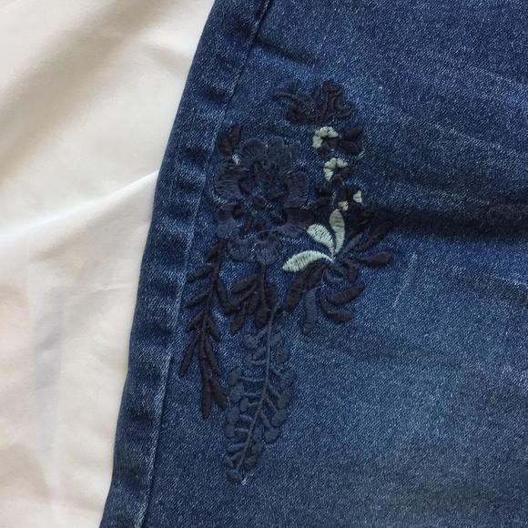 🔴𝗕𝗢𝗚𝗢🔴northern reflections ankle embroidered womens jeans - Picture 3 of 16